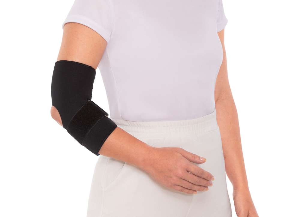 Codera para epicondilitis ajustable de neoprene 