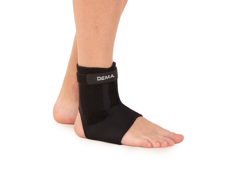 Tobillera con varilla flexible de neoprene
